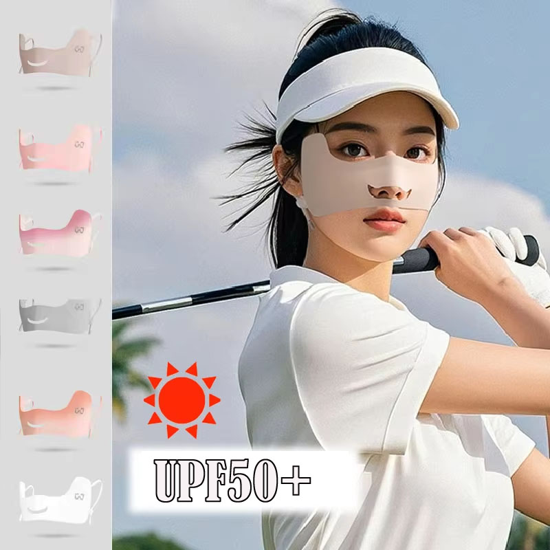 Sports Mask Breathable - Summer Ice Silk Mask Breathable Sunscreen