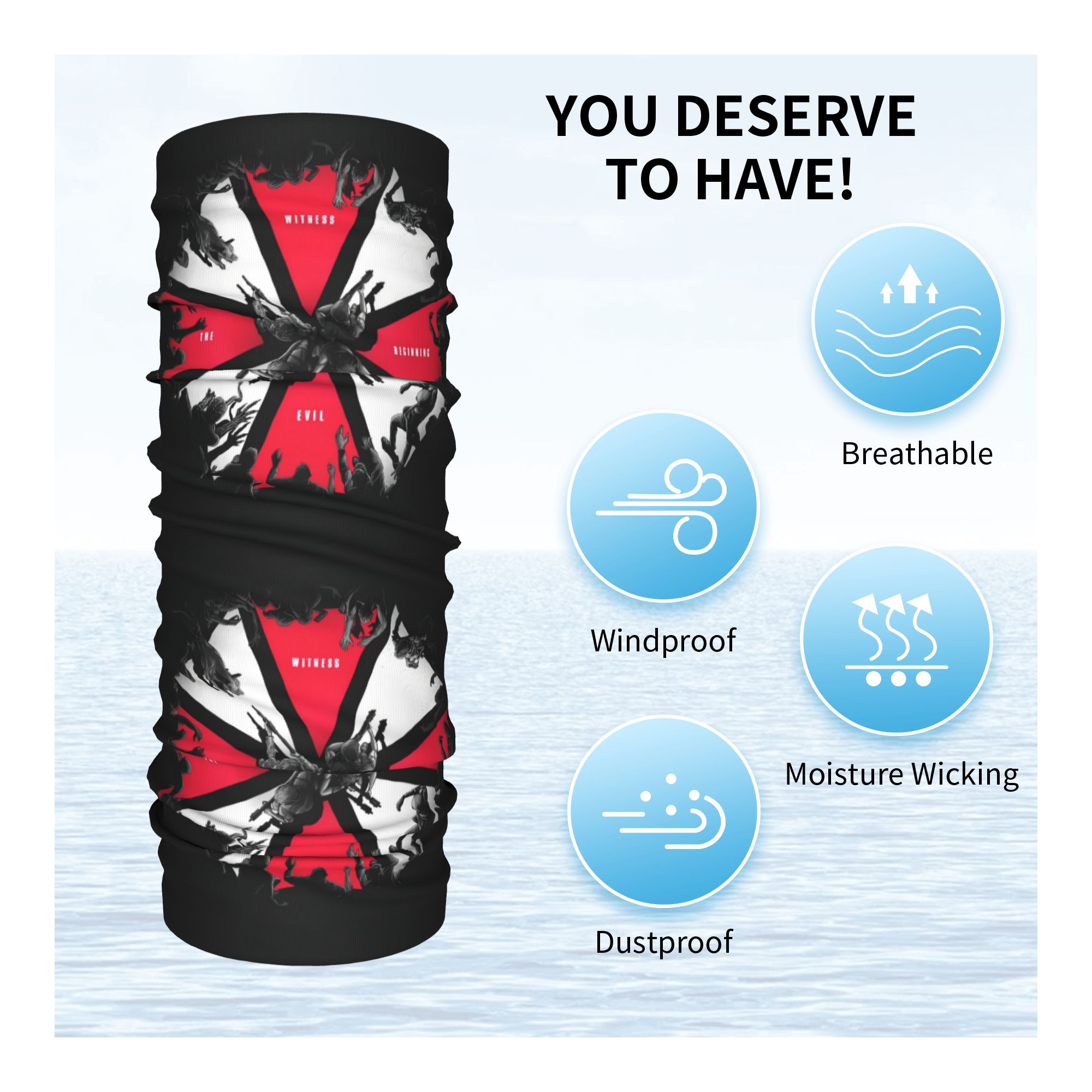 Umbrellas Corporations Residen - Neck Gaiter Face Cover review and price
