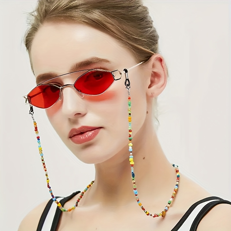 Boho Beaded Glasses Lanyard St - Mask Lanyard Adjustable review and price