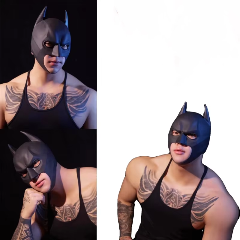 Halloween Black Bat Mask Super - Respirator Half Face review and price
