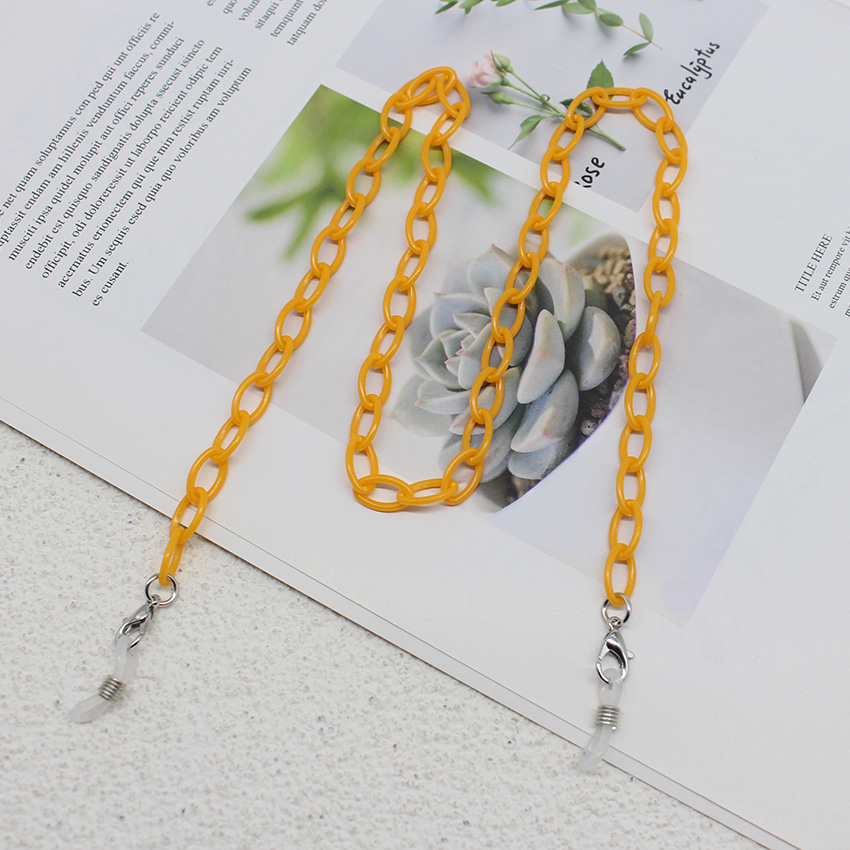 Children Colorful Acrylic Glas - Mask Chain Holder review and price