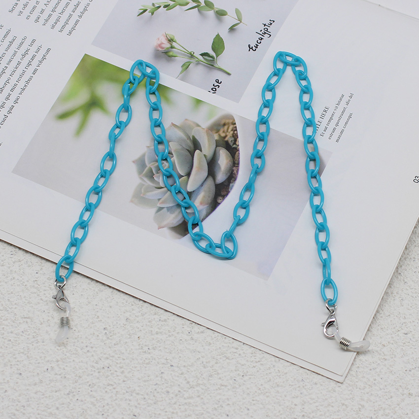 Children Colorful Acrylic Glas - Mask Chain Holder review and price