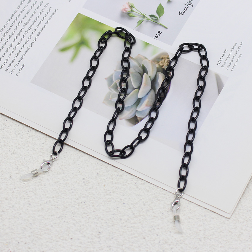 Children Colorful Acrylic Glas - Mask Chain Holder review and price
