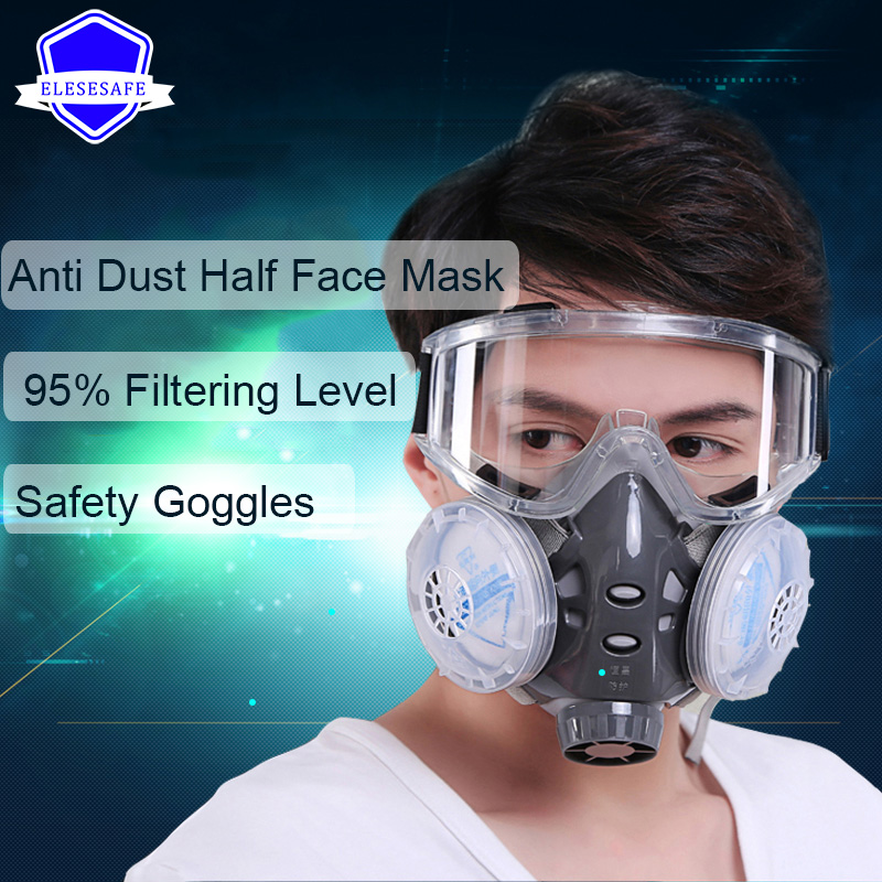 New Anti Dust Mask Full Face R - Dust Mask Construction review and price