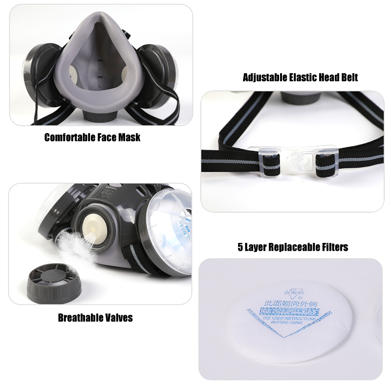 New Anti Dust Mask Full Face R - Dust Mask Construction review and price