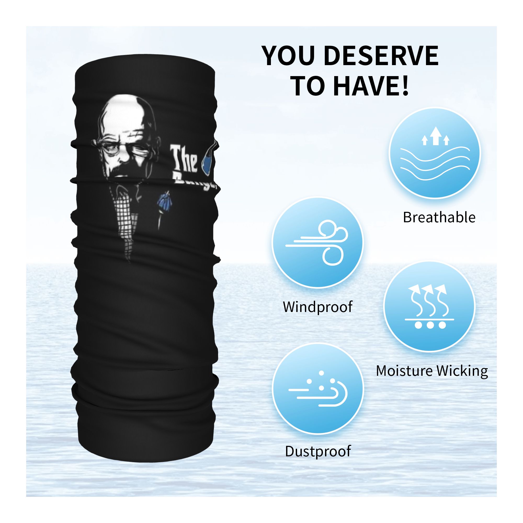 Custom Walter White's I am The - Neck Gaiter Face Cover review and price