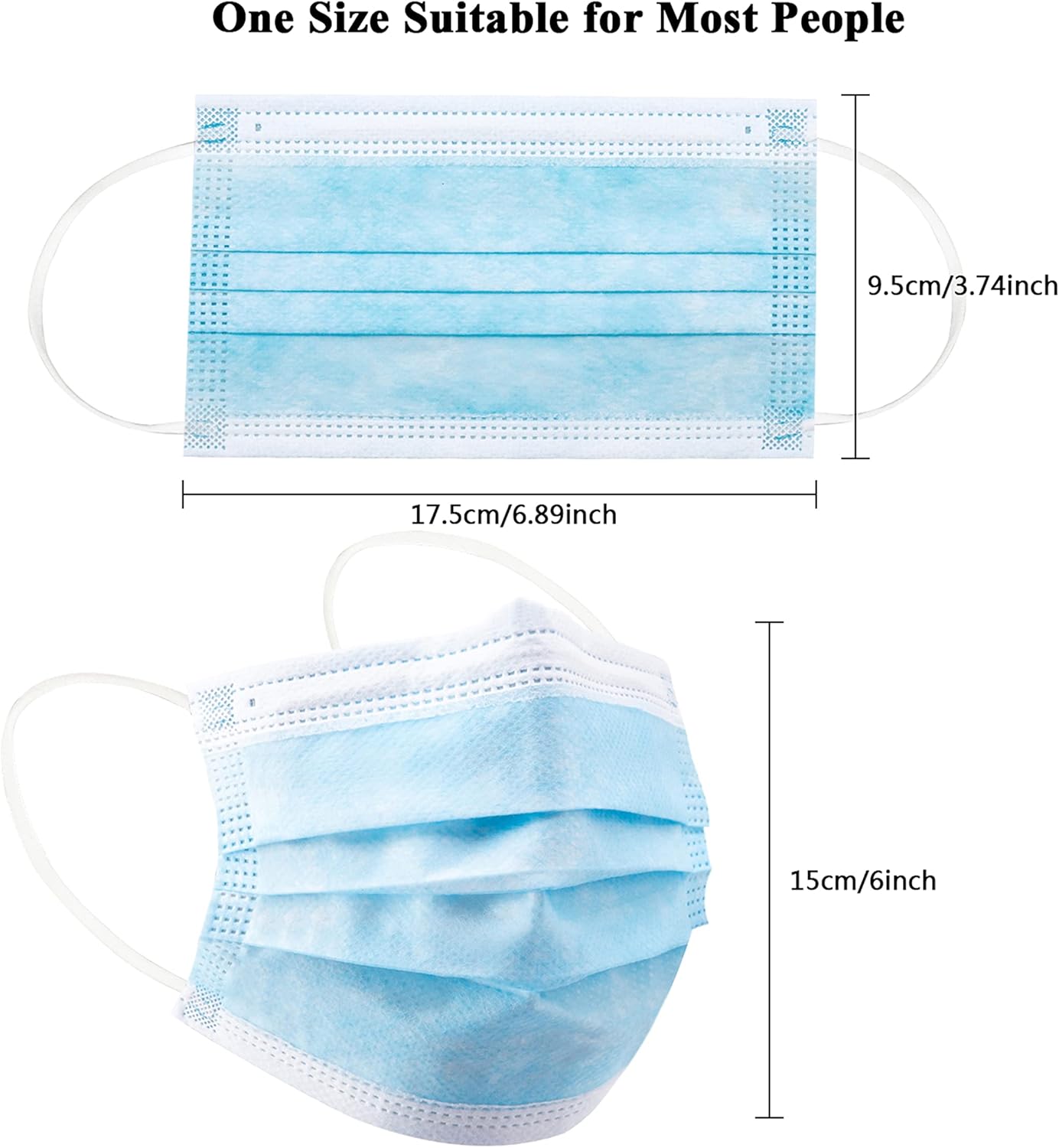 100pcs blue disposable protect - Disposable Mask Blue review and price