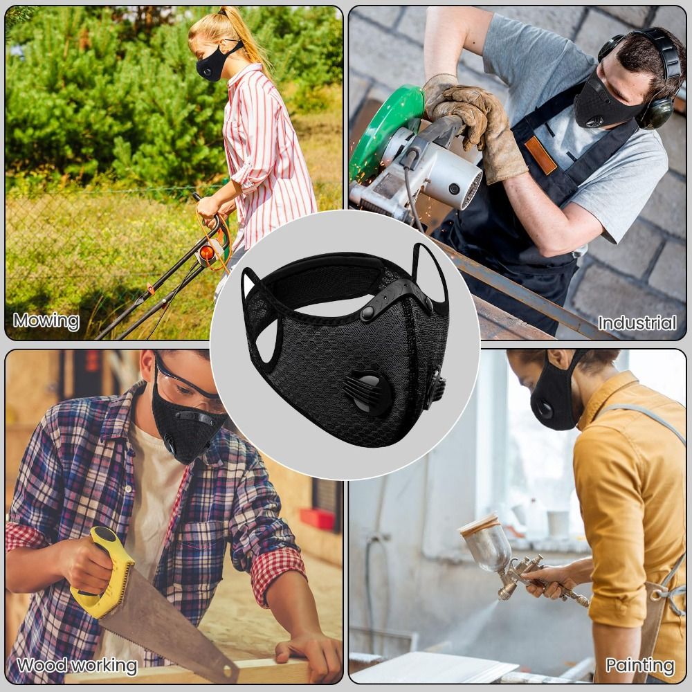 Breathable Ergonomic Dust Mask - Dust Mask Construction review and price
