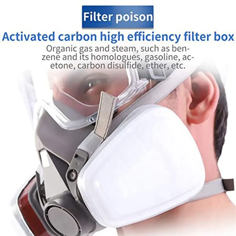 7in1 Gas Proof Half Face Mask  - Respirator Half Face review and price