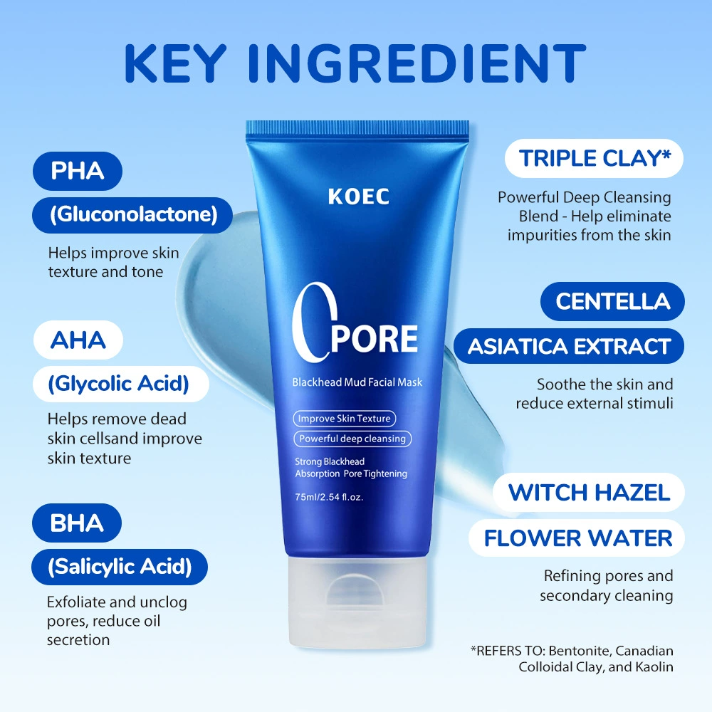 75ml KOEC Zero Pore Blackhead  - Dust Mask Construction review and price