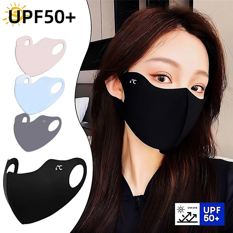 1PC Summer Sunscreen Face Mask - Cloth Face Mask Washable review and price