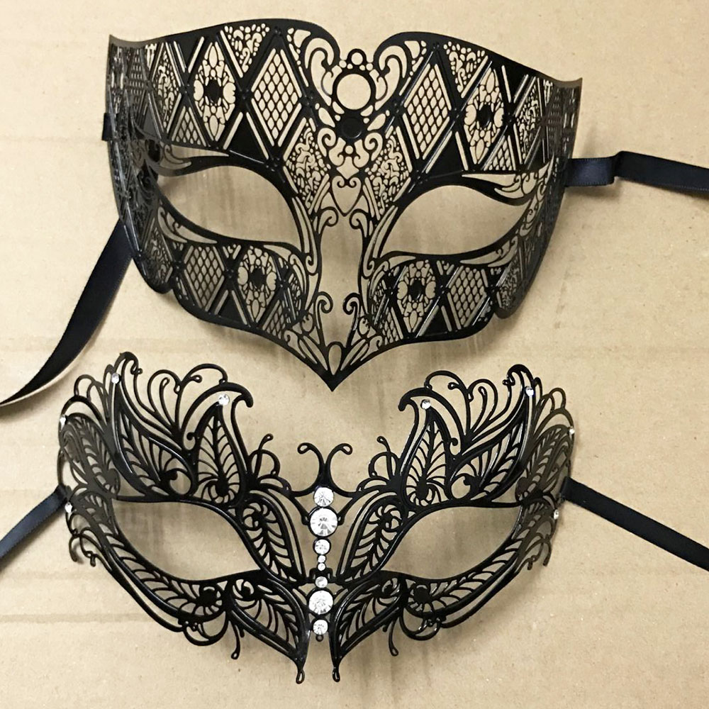 Luxury Silver Men Women Lovers - Black Face Mask Pack review and price