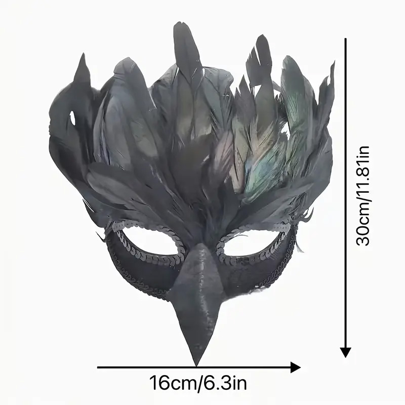 Black Feather Raven Half Face  - Respirator Half Face review and price