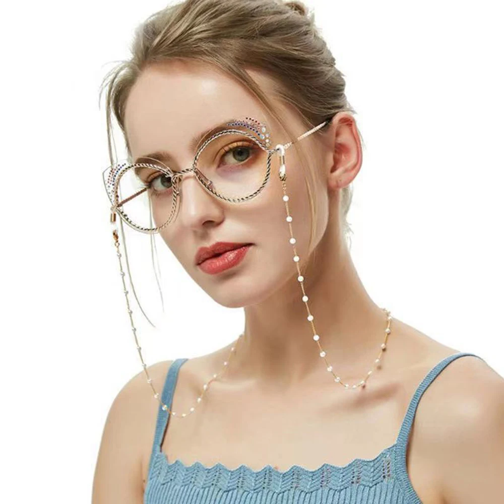 Crystal Beaded Chain for Mask  - Mask Chain Holder review and price