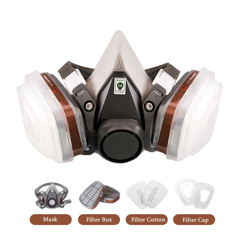 Half Face 6200 Dust Gas Mask C - Dust Mask Construction review and price