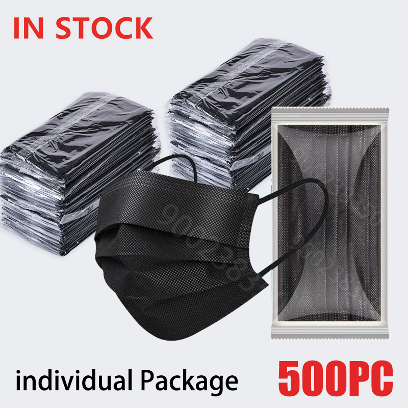 50-500pcs Black Disposable Cer - Disposable Surgical Mask review and price