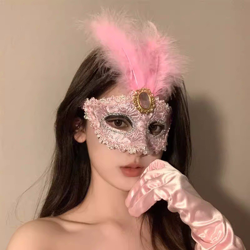 Women Masquerade Mask Venetian - Respirator Half Face review and price