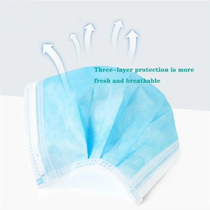 3-Layer Disposable Face Mask-A - Disposable Mask Blue review and price