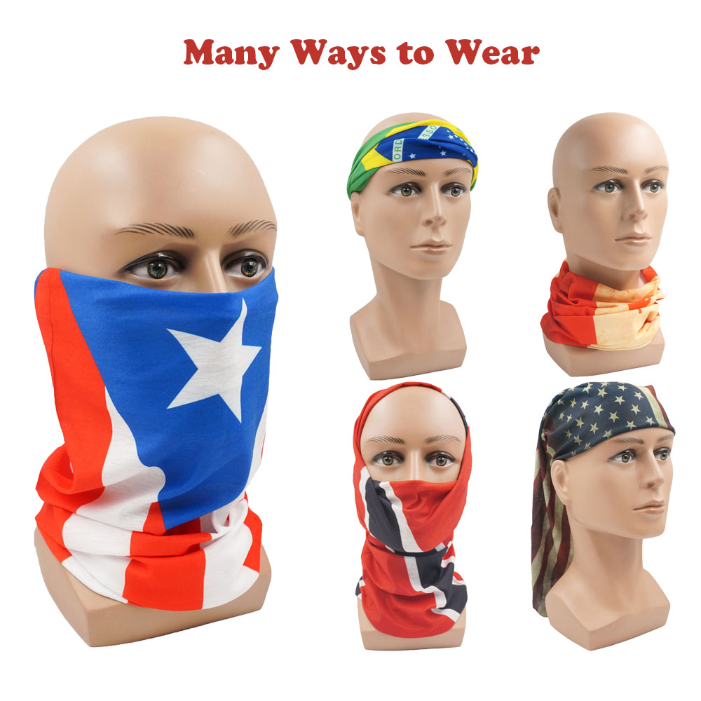 Nigeria Flag Bandanna Women Ne - Neck Gaiter Face Cover review and price
