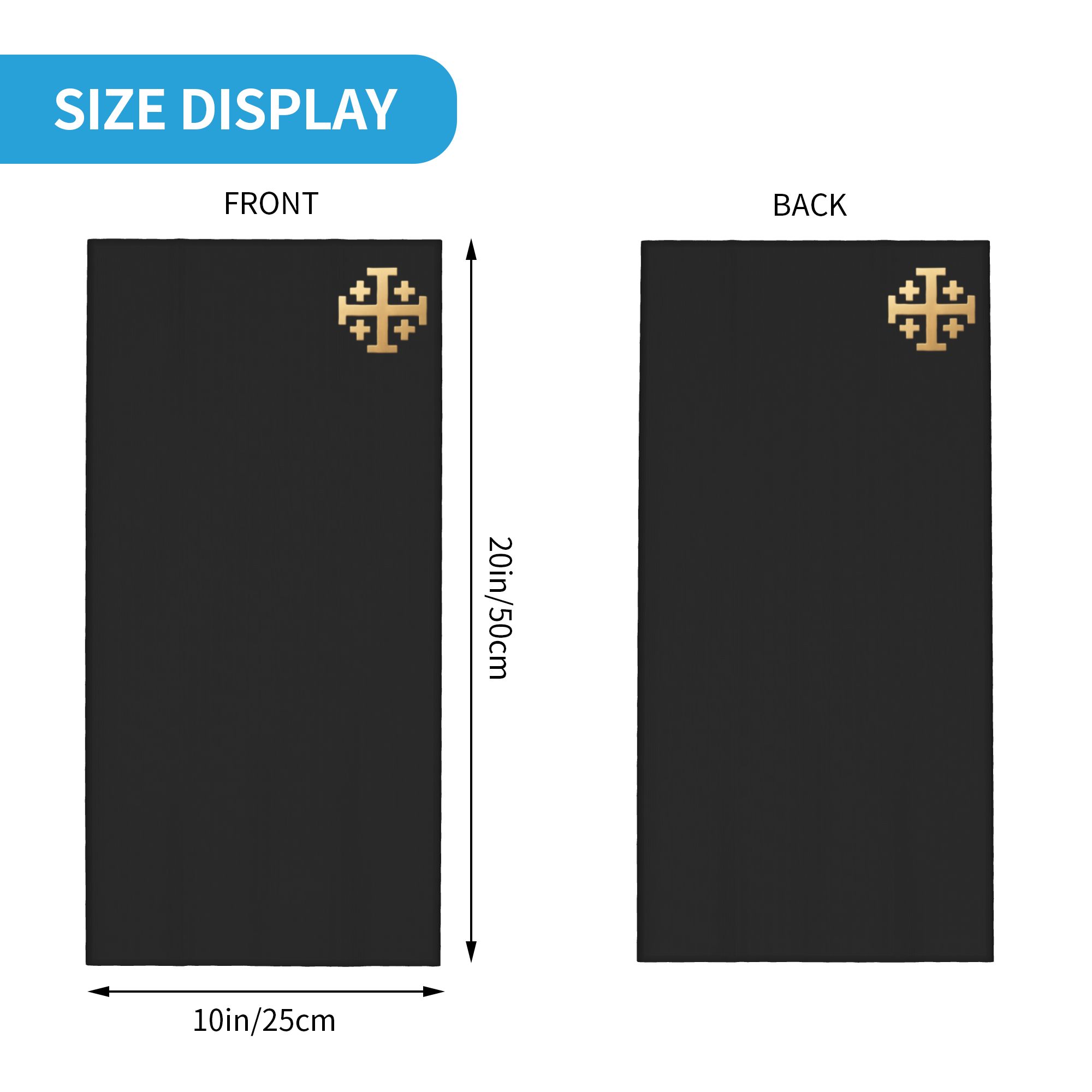 Knight Jerusalem Cross Christi - Neck Gaiter Face Cover review and price