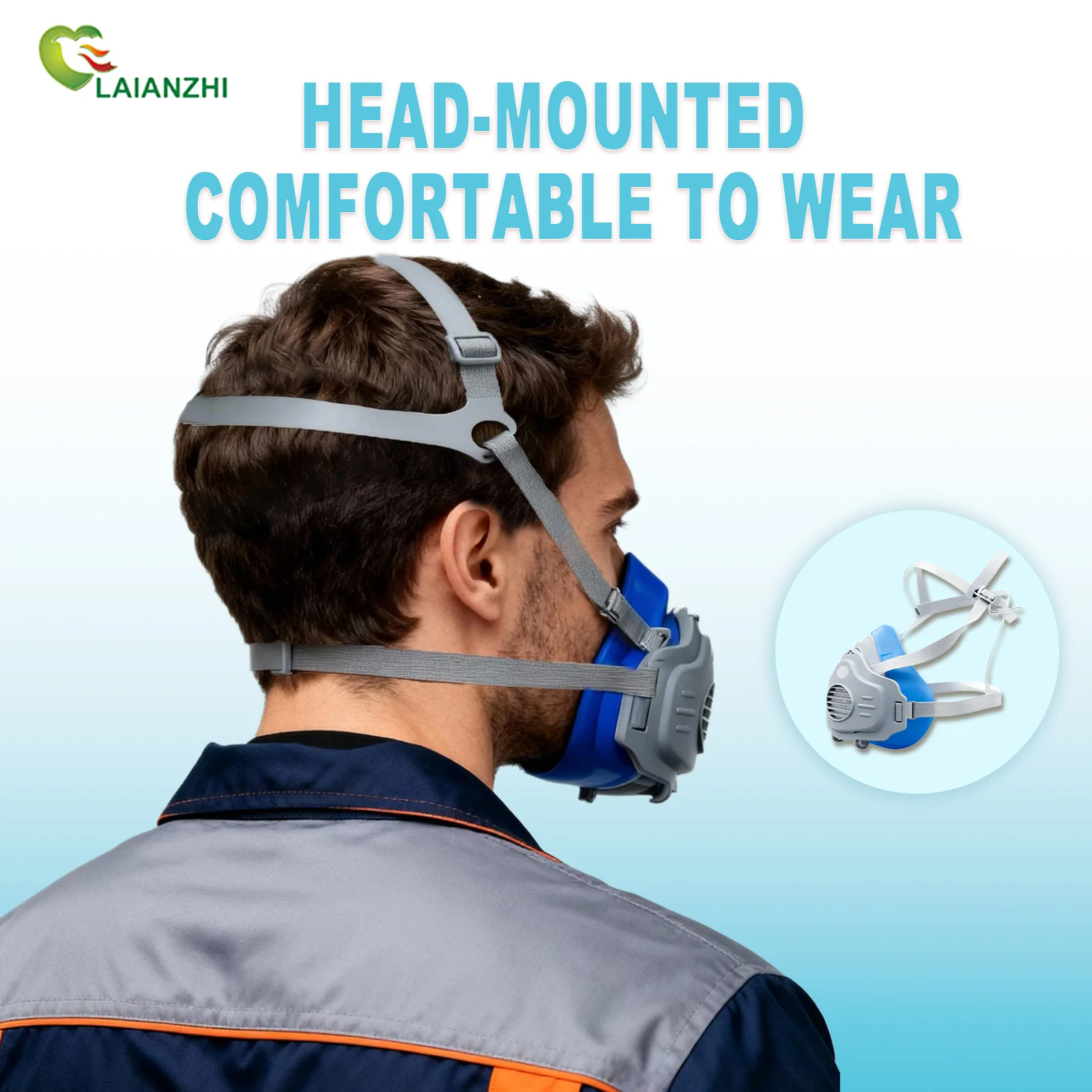 LAIANZHI Dust proof silicone m - Dust Mask Construction review and price